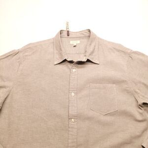 Sonoma Casual Long Sleeve Button Up Shirt Mens Size 2XL Green